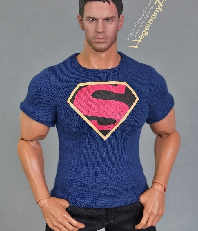 Dummy V-Neck T-Shirt - Blue